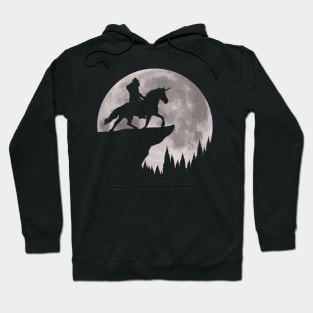 Bigfoot Riding Unicorn Hoodie